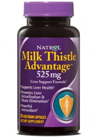 Natrol Milk Thistle Advantage 525mg