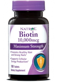 Natrol Биотин 10,000mcg Максимална сила