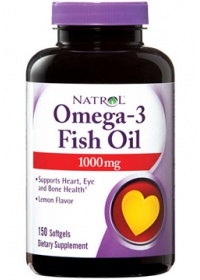 Natrol Омега-3 Рибено масло 1000mg 150 гел-капсули