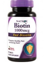 Natrol Биотин 1000mcg Бързо разтворим